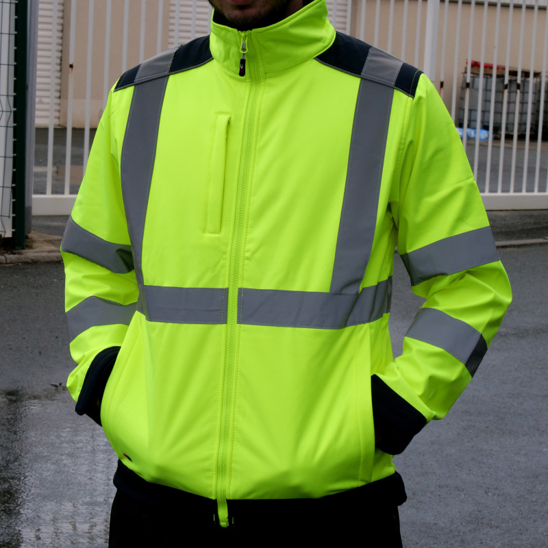 Veste Haute Visibilit Softshell Cofra Kraft Workwear