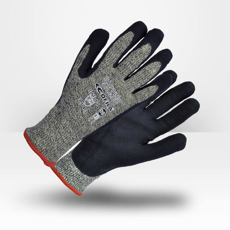 Gants Nitrile Anti Coupure Cofra Dappled - EN 388 Et 420 - Catégorie 5