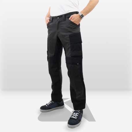 Pantalon de travail résistant, confortable, pratique, nombreuses poches.