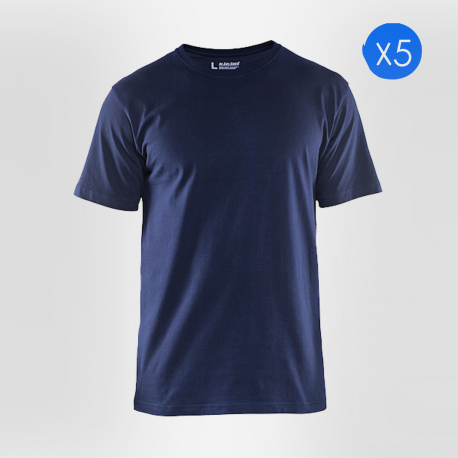 Pack de 5 t shirts de travail Blaklader